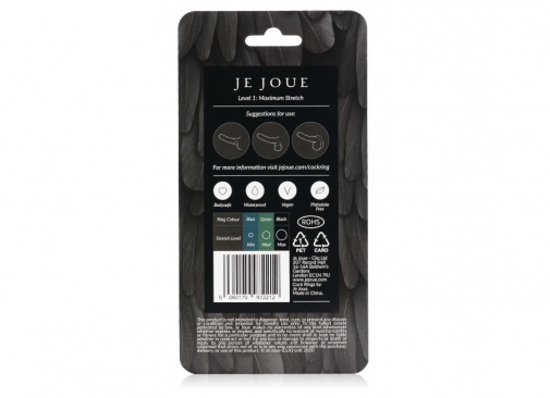 Je Joue - 矽膠陰莖環 - 最大彈力 - 黑色 照片