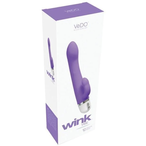 VeDO - Wink Mini Rabbit Vibrator - Purple photo