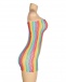 Ohyeah - Fishnet Dress - Rainbow - M photo-6