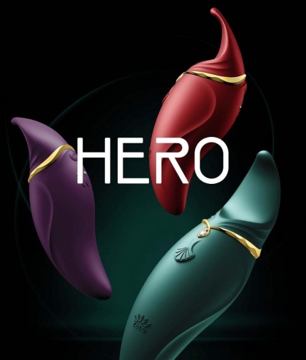 Zalo - Hero 陰蒂刺激器 - 紫色 照片