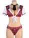 Ohyeah - Sexy Student Costume - Red - XL photo-4