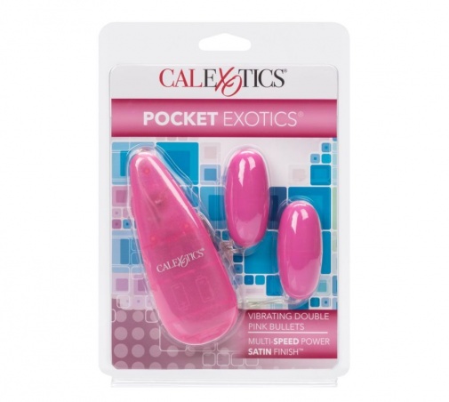 CEN - Pocket Exotics Vibro Double Bullets - Pink photo