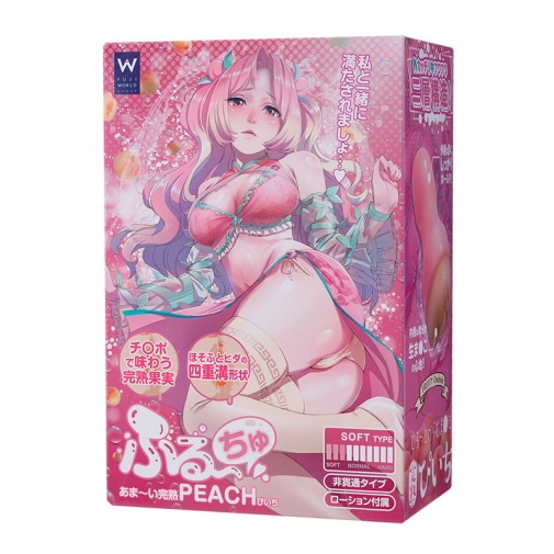 NPG-FW - Furu-Chu Peach Soft Type Masturbator - Pink photo