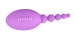 FAAK - Olive Whip 后庭震动器 - 紫色 照片-3