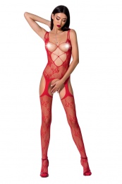 Passion - Bodystocking BS075 - Red photo