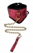 Frisky - Dragon 丝绒束缚套装 5件装 - 红色 照片-5