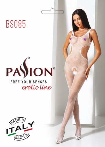 Passion - 連體全身內衣  BS085 - 白色 照片