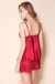 SB - 连衣裙 B120 - 红色 照片-2