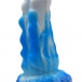 FAAK - Rhino Horn Anal Plug - White/Blue photo-16