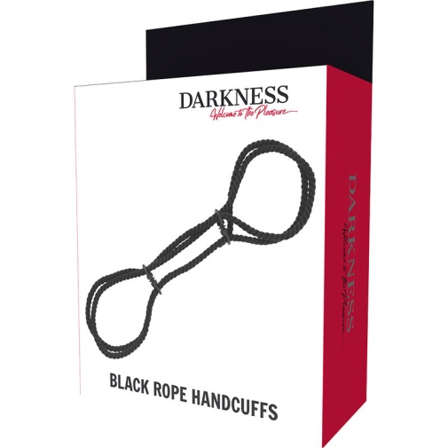 Darkness - 繩索手銬 - 黑色 照片