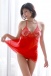 Crescente - Babydoll, Thong CR_008 M - Red photo-3