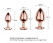 MT - Heart Anal Plug L-size - Rose Gold 照片-4