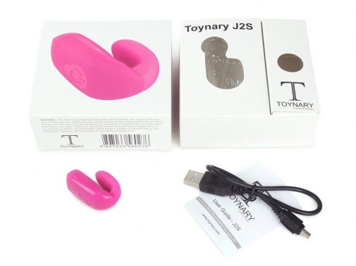 Toynary - J2S可充電式口腔振動器 粉紅色 照片