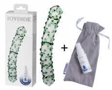 Joyride - 优质玻璃 GlassiX 假阳具 14 号 - 绿色 照片