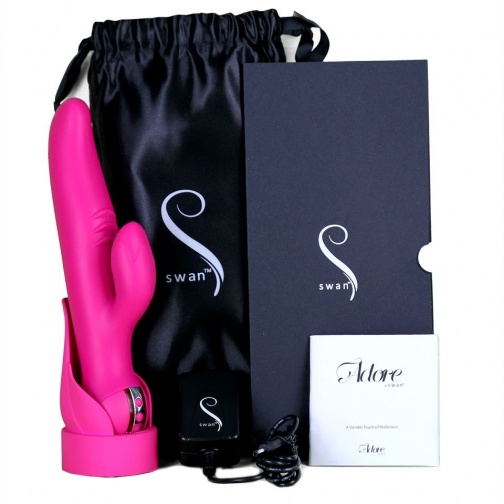 Swan - Adore Luxury Vibrator - Pink photo