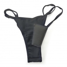 SSI - Panties w/Pocket for Rotors - Black photo