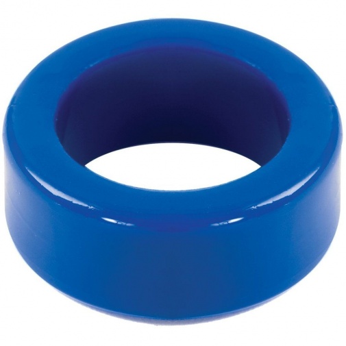 Doc Johnson - TitanMen Stretch-to-Fit Cock Ring- Blue photo