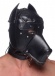 Master Series - BDSM犬調專用可拆式狗罩 - 黑色 照片