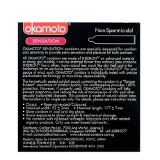 Okamoto - Sensation 3's Pack 照片