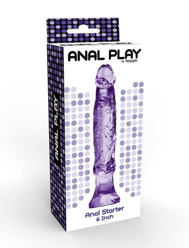 ToyJoy - Anal Starter 6" Dildo - Purple photo