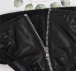 Ohyeah - Zipper Panties - Black - XL photo-7