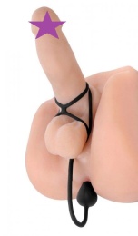 Trinity Vibes - Silicone Triple Ring Compact Anal - Black photo