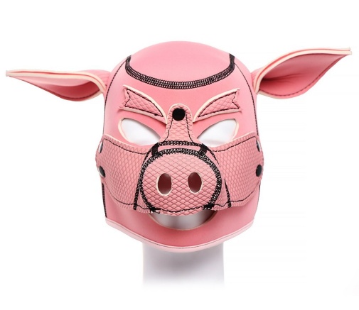 Kiotos - Pig BDSM Hood - Pink photo