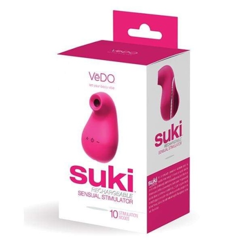 VeDO - Suki 快感震動吸吮器 - 粉紅色 照片