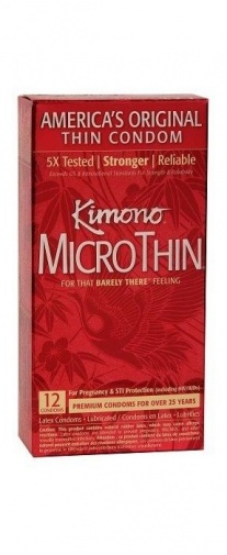 Kimono - Microthin 12 個裝 照片