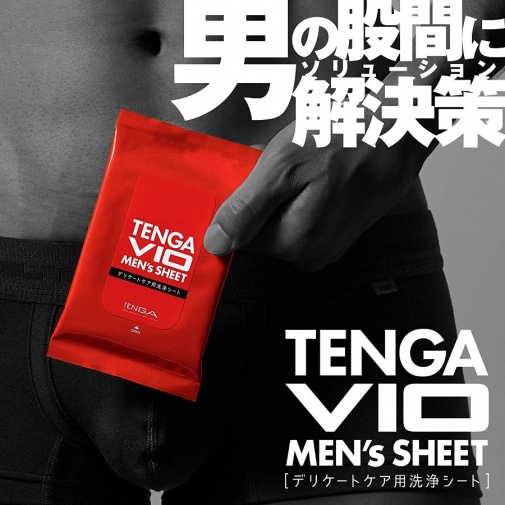 Tenga - VIO 男性私密潔膚濕巾 照片