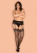 Obsessive - Klarita 吊襪帶 - 黑色 - XXL 照片-5