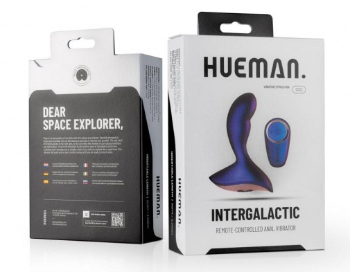 Hueman - 星系际 遥控后庭震动器 - 紫色 照片