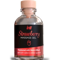 INTT - Strawberry Hot Effect Massage Gel - 30ml photo