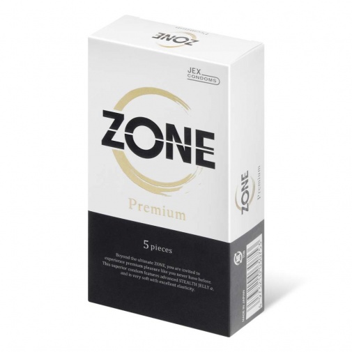 Jex - Zone Premium 优质乳胶安全套 5片装 照片