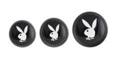 Playboy - 3 Ways 3重后庭肛塞套装 - 黑色 照片