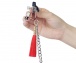 Lovetoy - Nipple Clit Tassel Clamp With Chain - Red photo-2