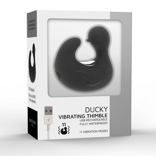 Black&Silver - Duckymania Vibrator - Black photo