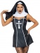 Leg Avenue - Naughty Nun Costume - Black - M photo-3