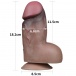 Lovetoy - 7" Dual Layered Chubby Cock photo-17