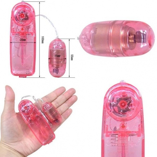 ToysHeart - Neo Glassy 震蛋 - 透明粉紅色 照片