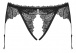 Obsessive - Romanesa Garter Belt - Black - L/XL photo-7