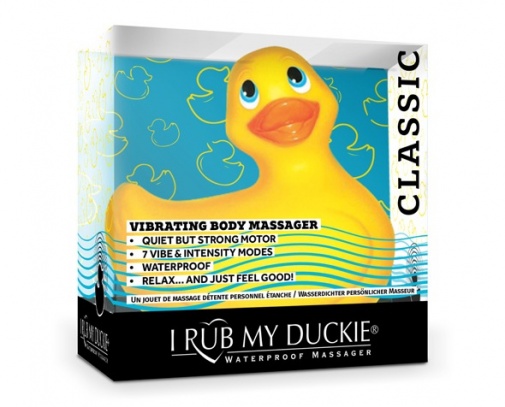 Big Teaze Toys - I Rub My Duckie 2.0 Classic Massager - Yellow photo