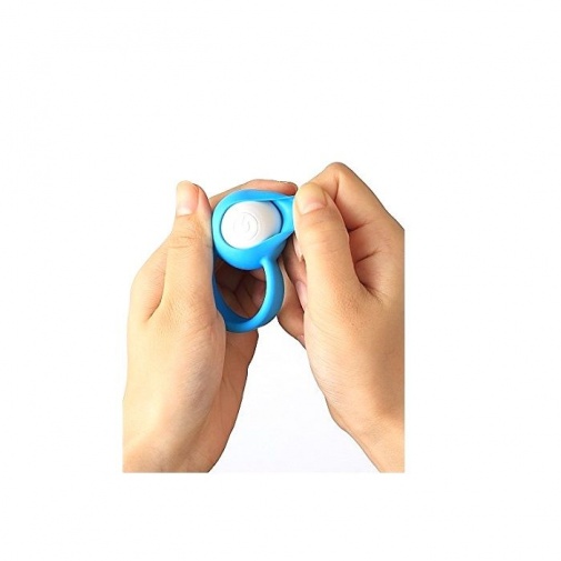 Tenga - Ring Ball Massager - Blue photo