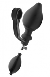 Master Series - Exxpander Inflatable Plug w Cock Ring & Pump photo