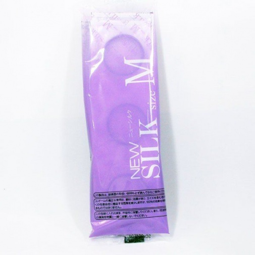 Okamoto - New Silk 紫色安全套 M码 - 12个装 照片