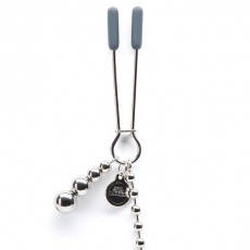 Fifty Shades of Grey - Darker At My Mercy Beaded Chain Nipple Clamps photo