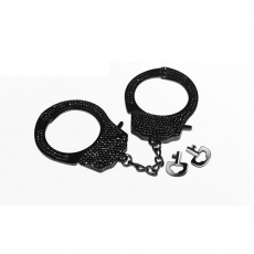 Lovetoy - Fetish Pleasure Diamond Handcuffs - Black photo