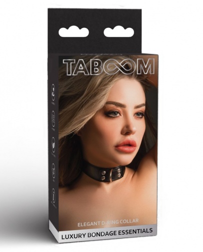 Taboom - Elegant D形頸圈 - 黑色 照片