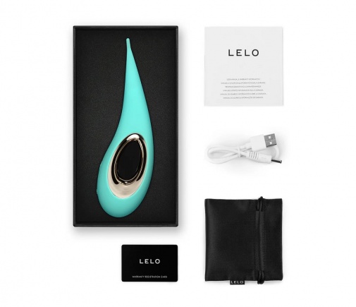 Lelo - DOT 陰蒂刺激器 - 湖水藍色 照片