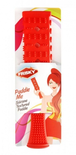 Frisky - Paddle Me Silicone Texture - Red photo
